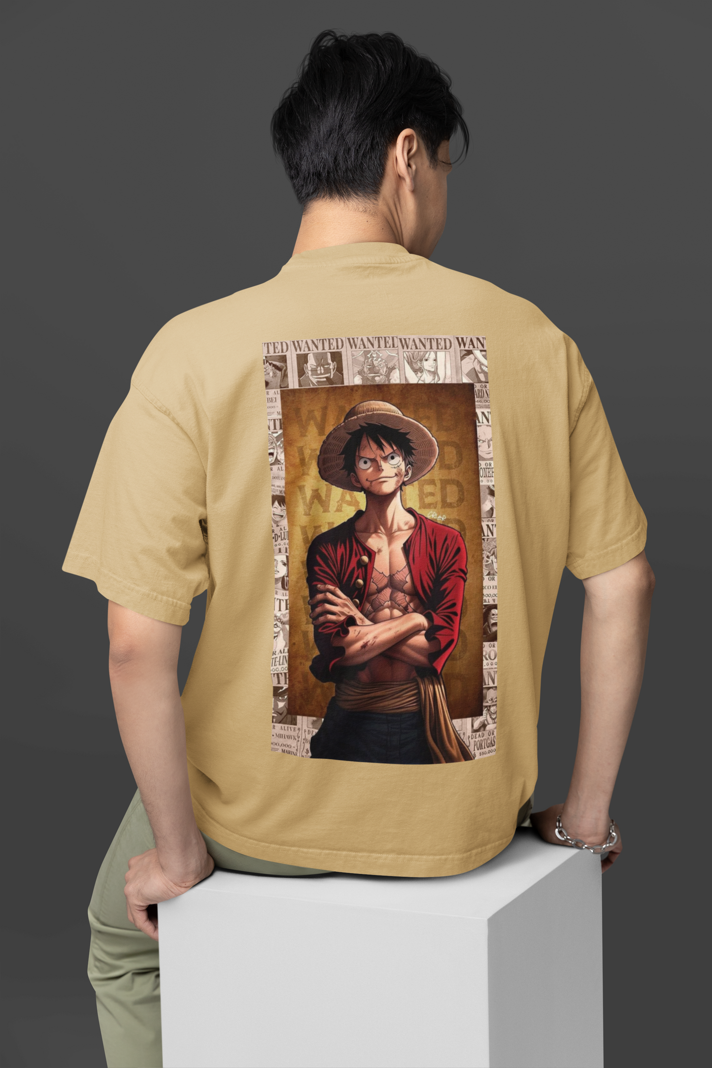 Monkey D. Luffy - The Captain Oversized T-Shirt - Unisex