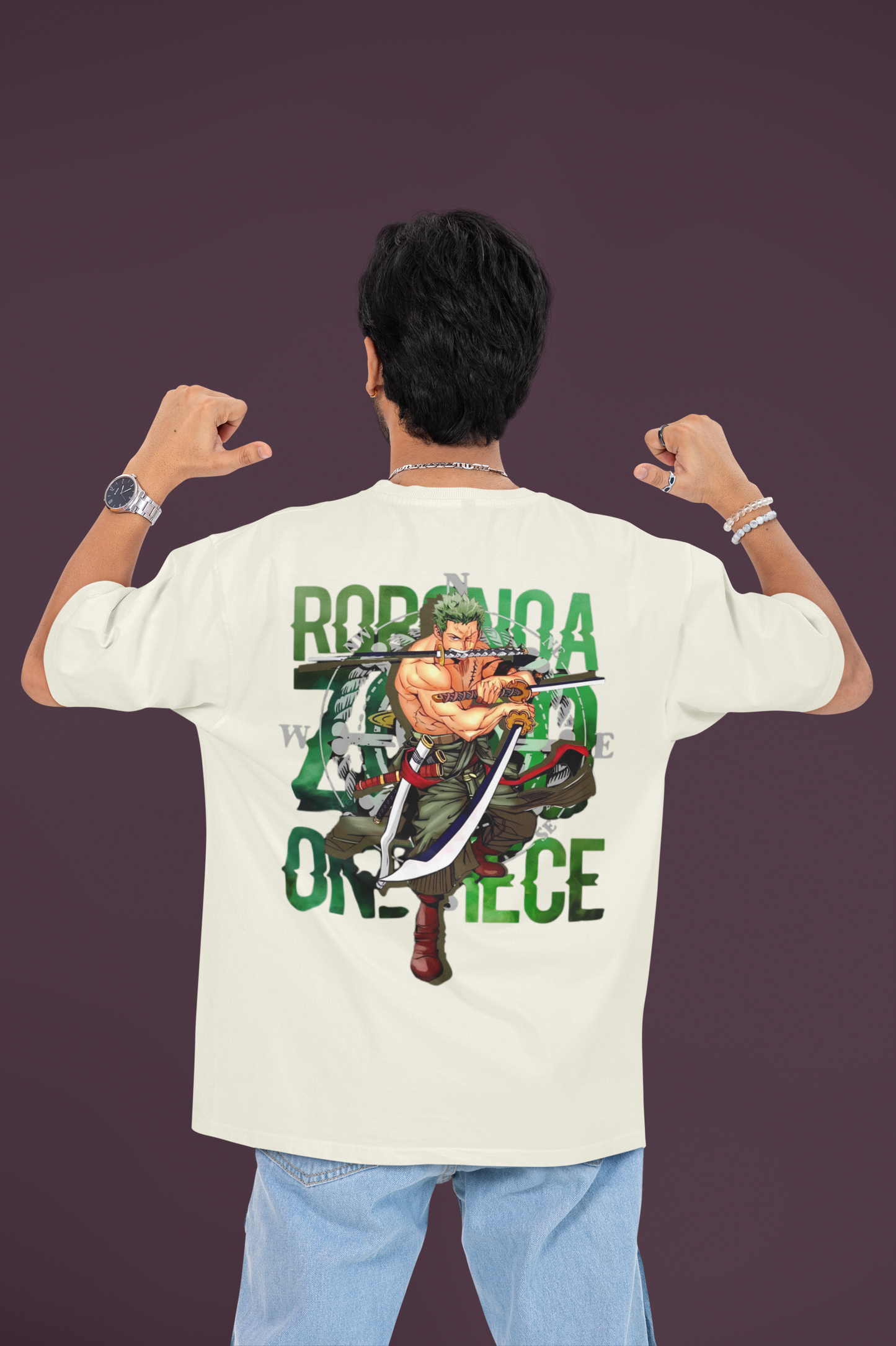 Zoro Asura Form Oversized T-Shirt