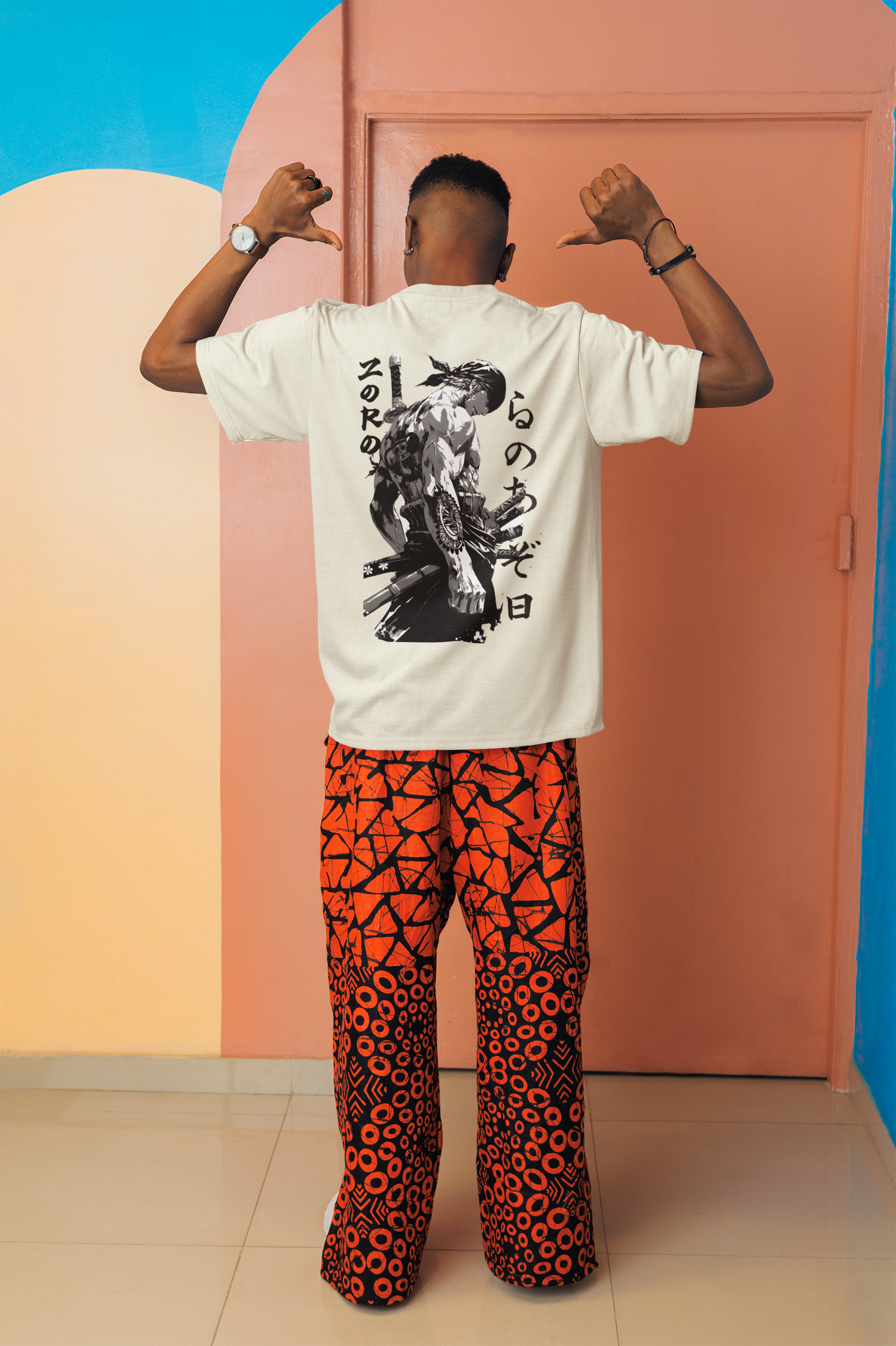 One Piece Zoro Oversized T-Shirt - Unisex