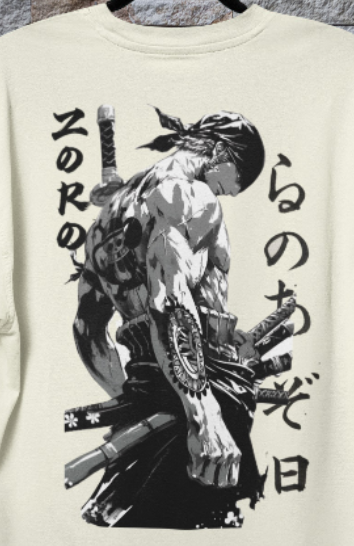 One Piece Zoro Oversized T-Shirt - Unisex