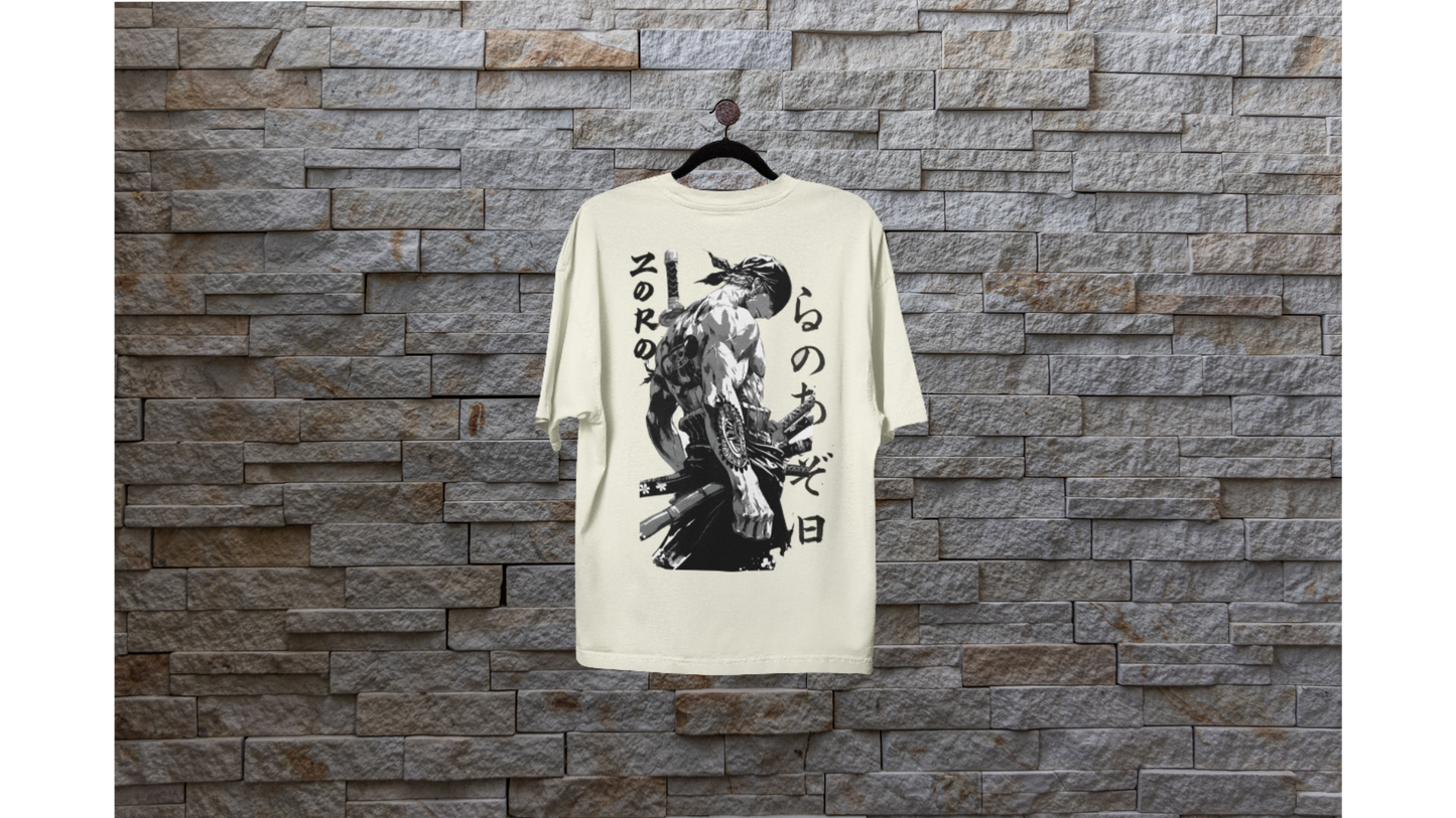 One Piece Zoro Oversized T-Shirt - Unisex