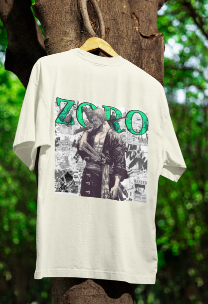 Roronoa Zoro Graphic Oversized T-Shirt - Unisex