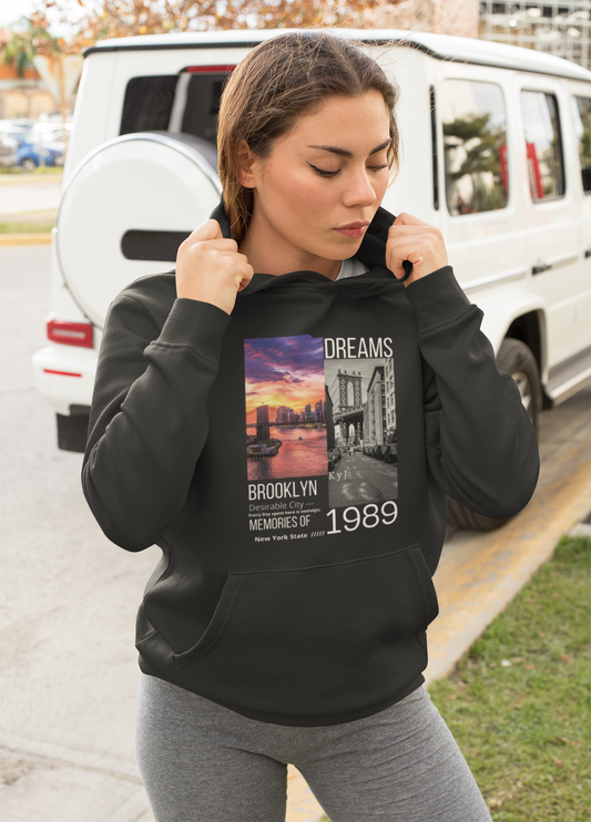 Brooklyn 1989 Hoodie - Unisex