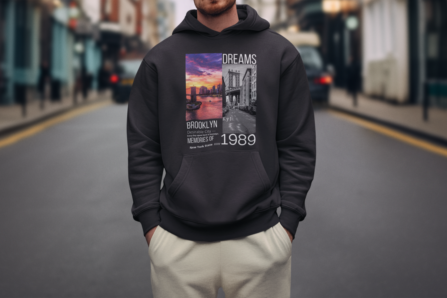 Brooklyn 1989 Hoodie - Unisex