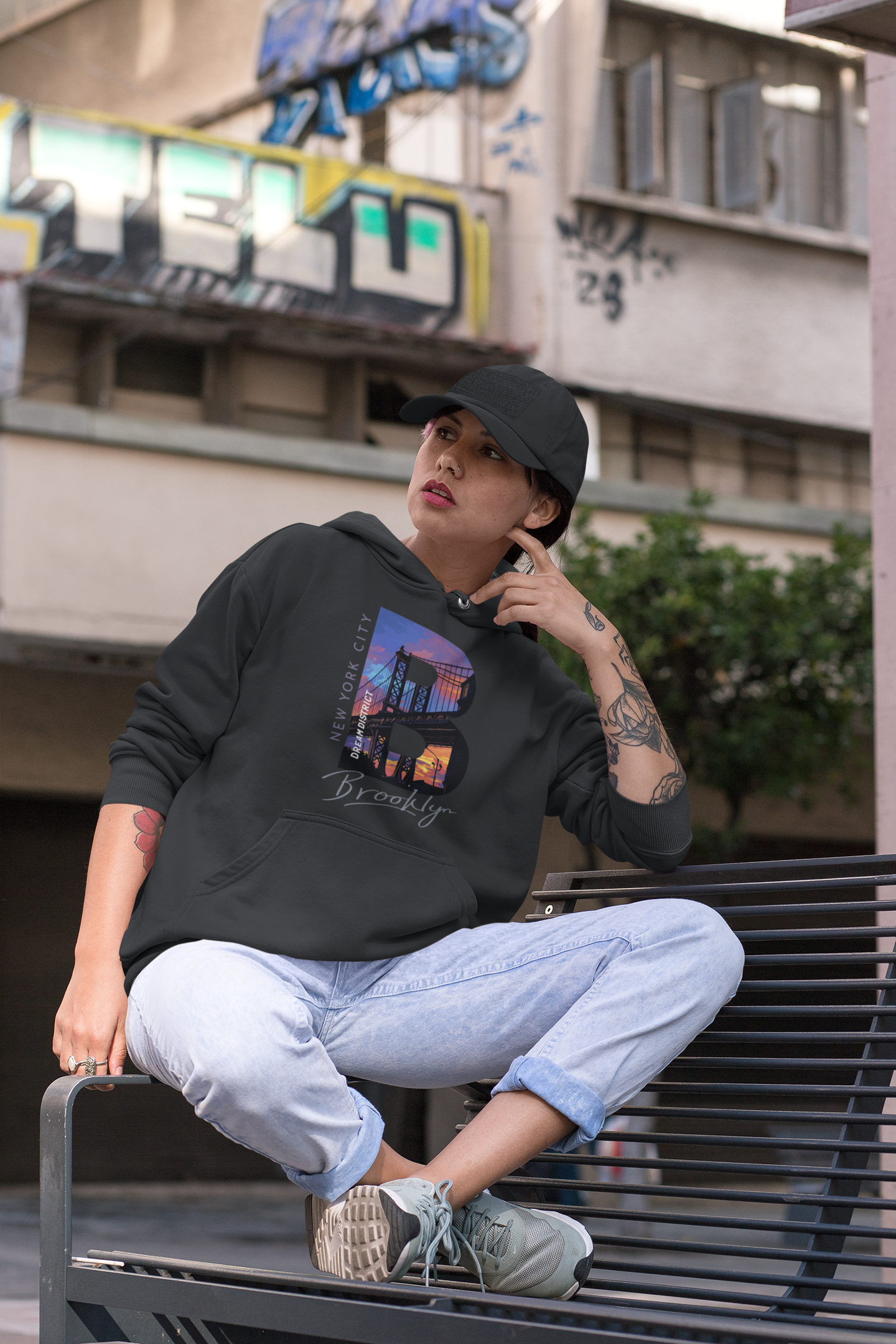 Brooklyn NYC Hoodie - Unisex