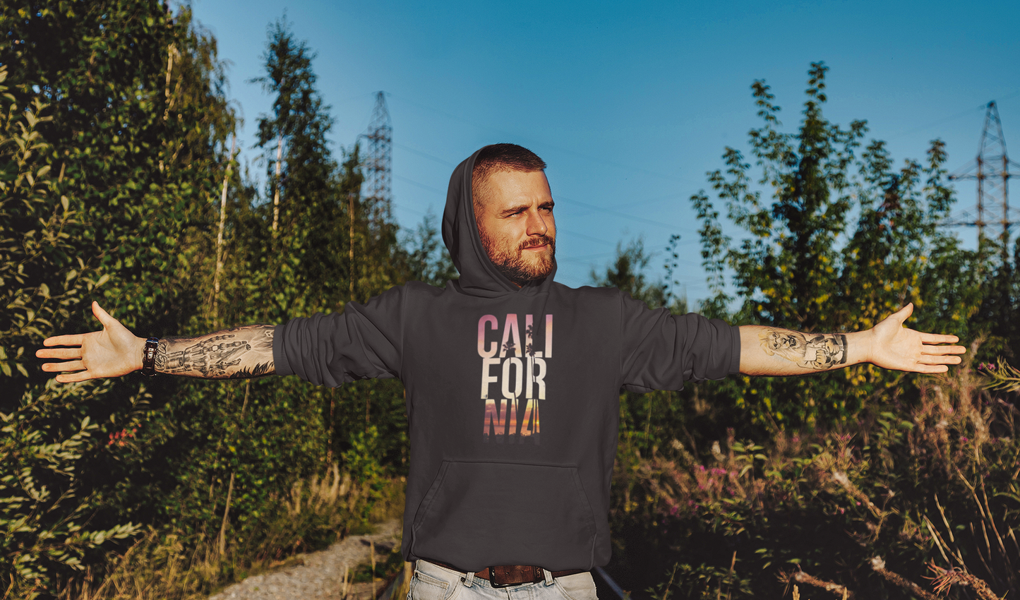 California Black Hoodie