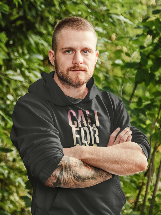 California Black Hoodie