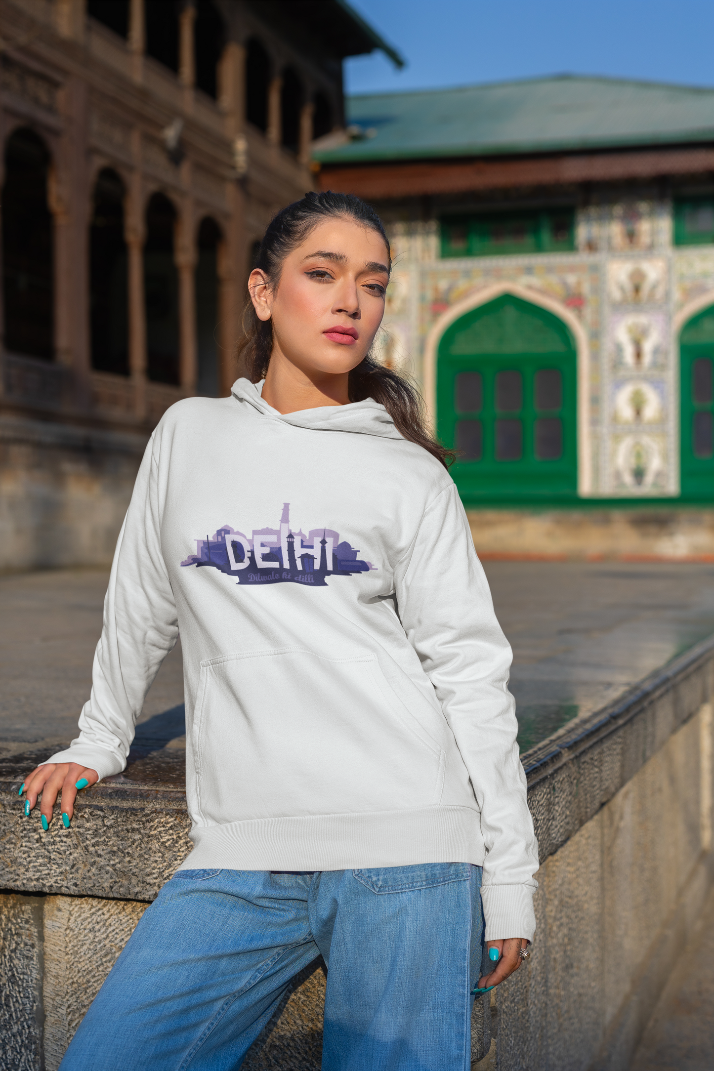 Delhi Graphic Hoodie - Unisex
