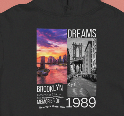 Brooklyn 1989 Hoodie - Unisex