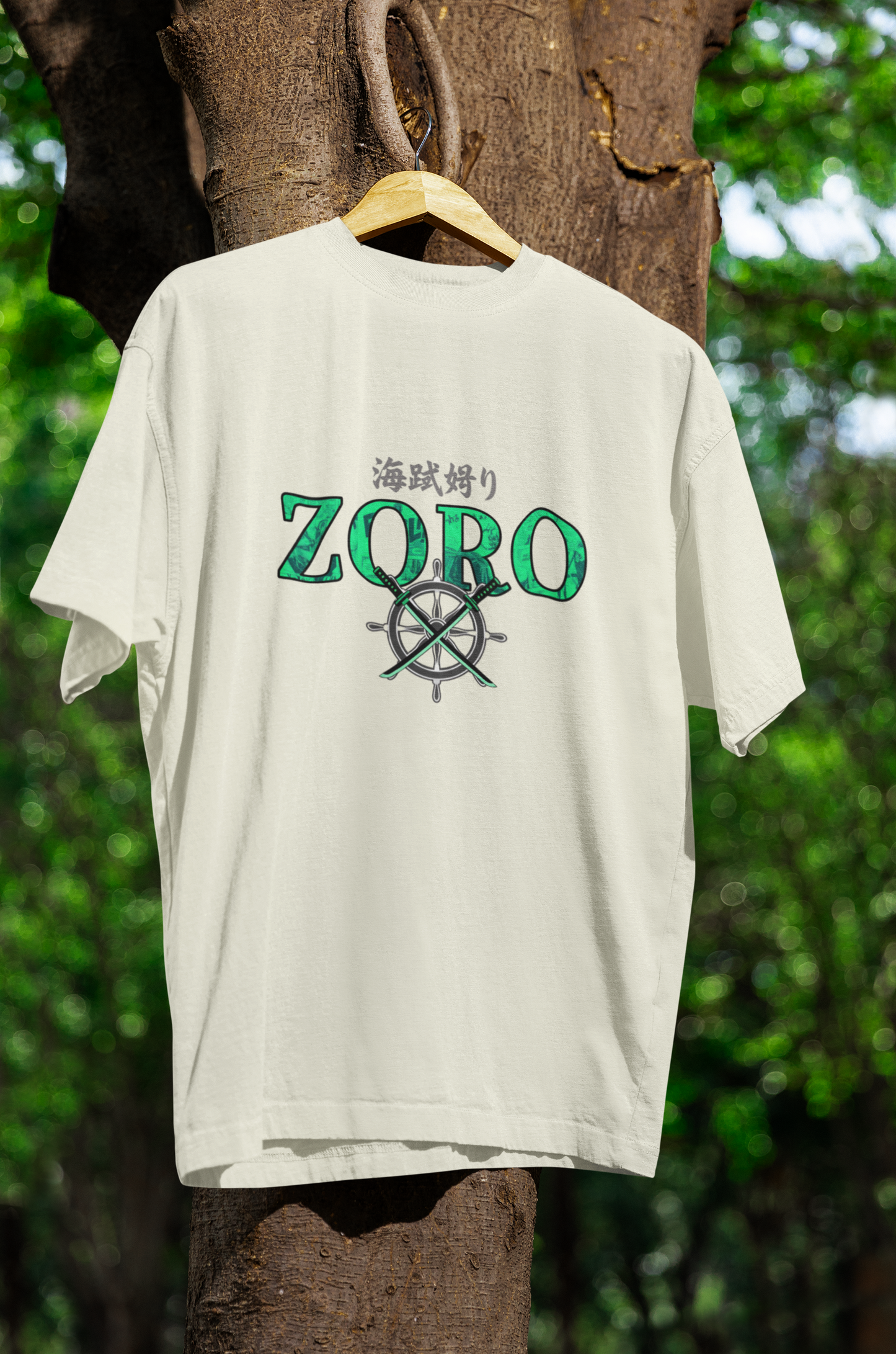 Roronoa Zoro Graphic Oversized T-Shirt - Unisex