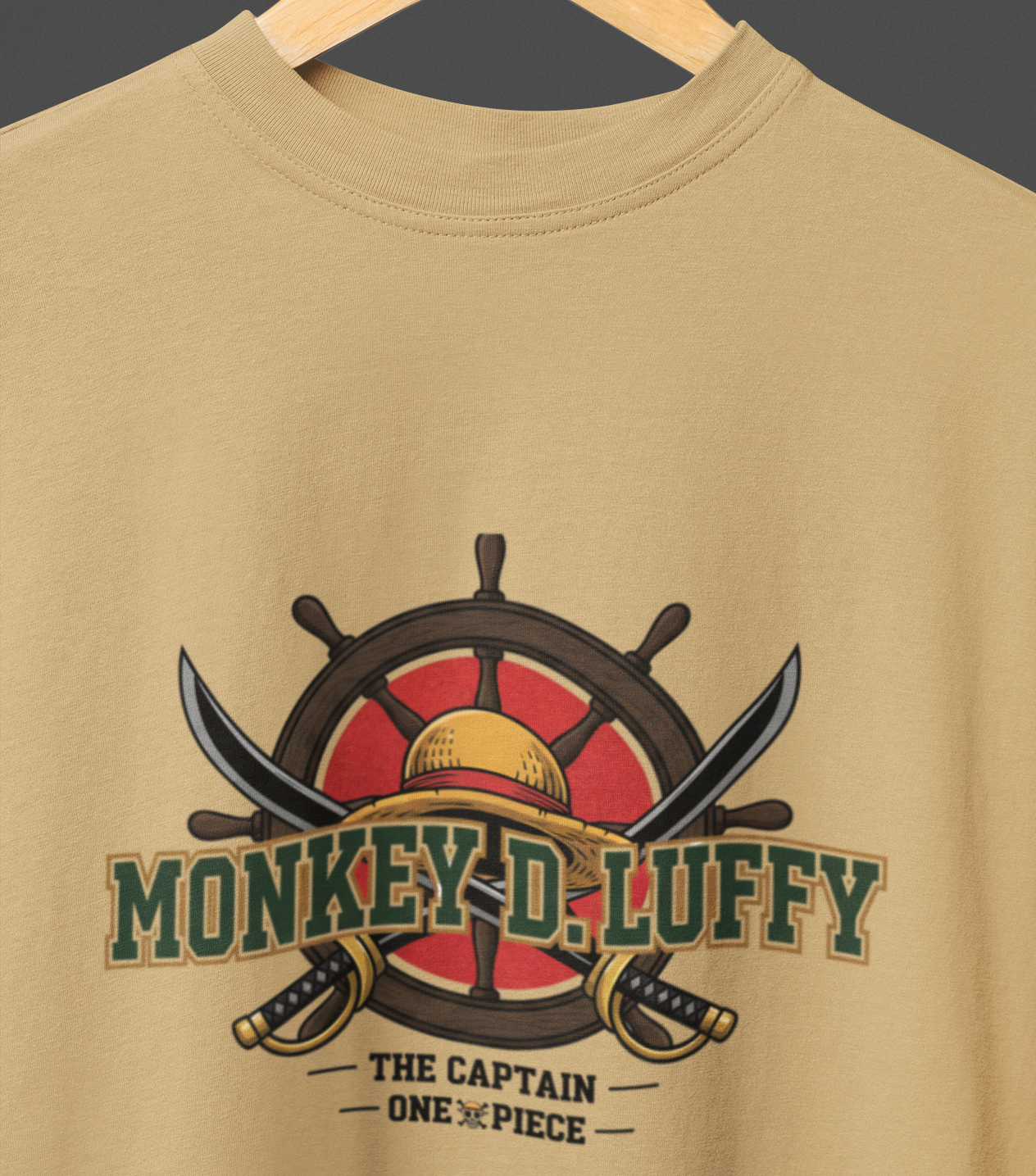 Monkey D. Luffy - The Captain Oversized T-Shirt - Unisex