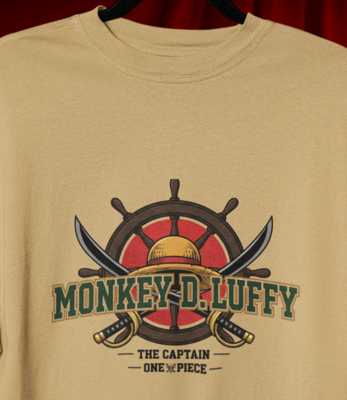 The Captain - One Piece Oversized T-Shirt - Unisex