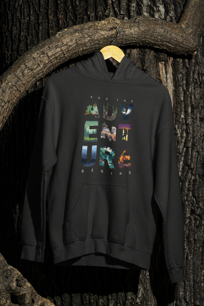 Adventure Begins Hoodie - Unisex