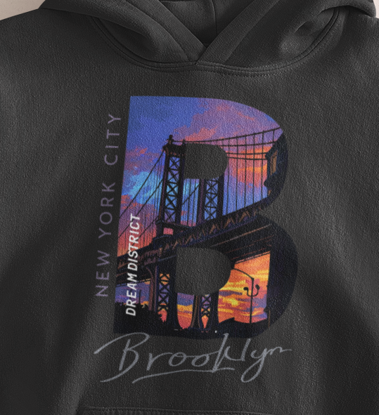 Brooklyn NYC Hoodie - Unisex