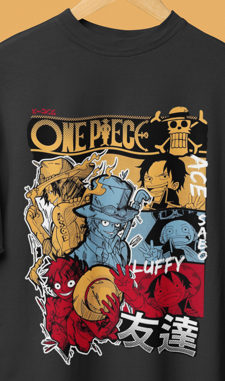 One Piece Graphic Oversized T-Shirt