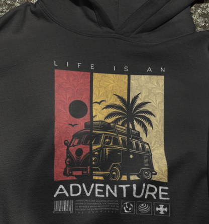 Travel Graphic Pullover Hoodie - Unisex