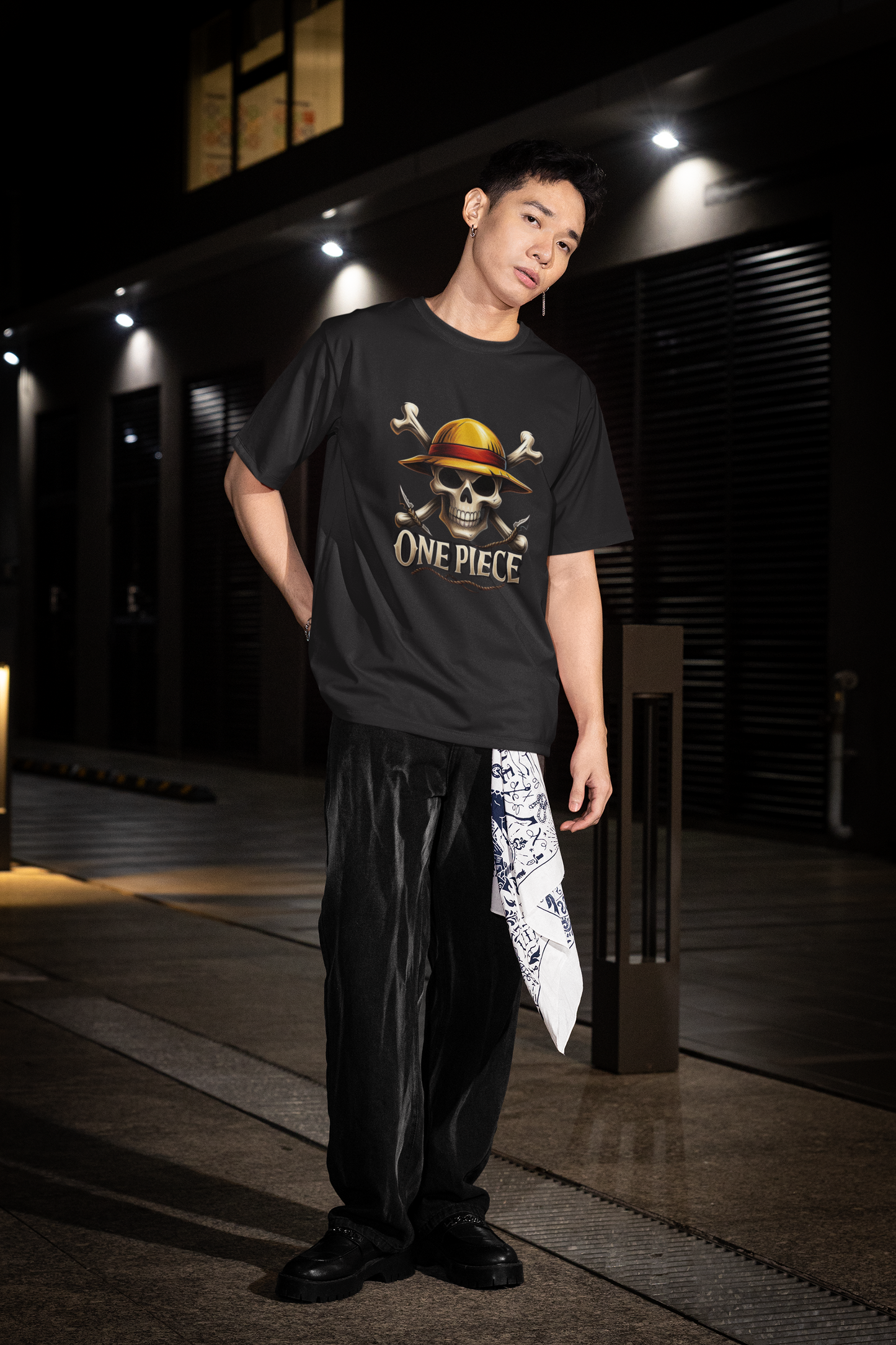 One Piece Logo Oversized T-Shirt