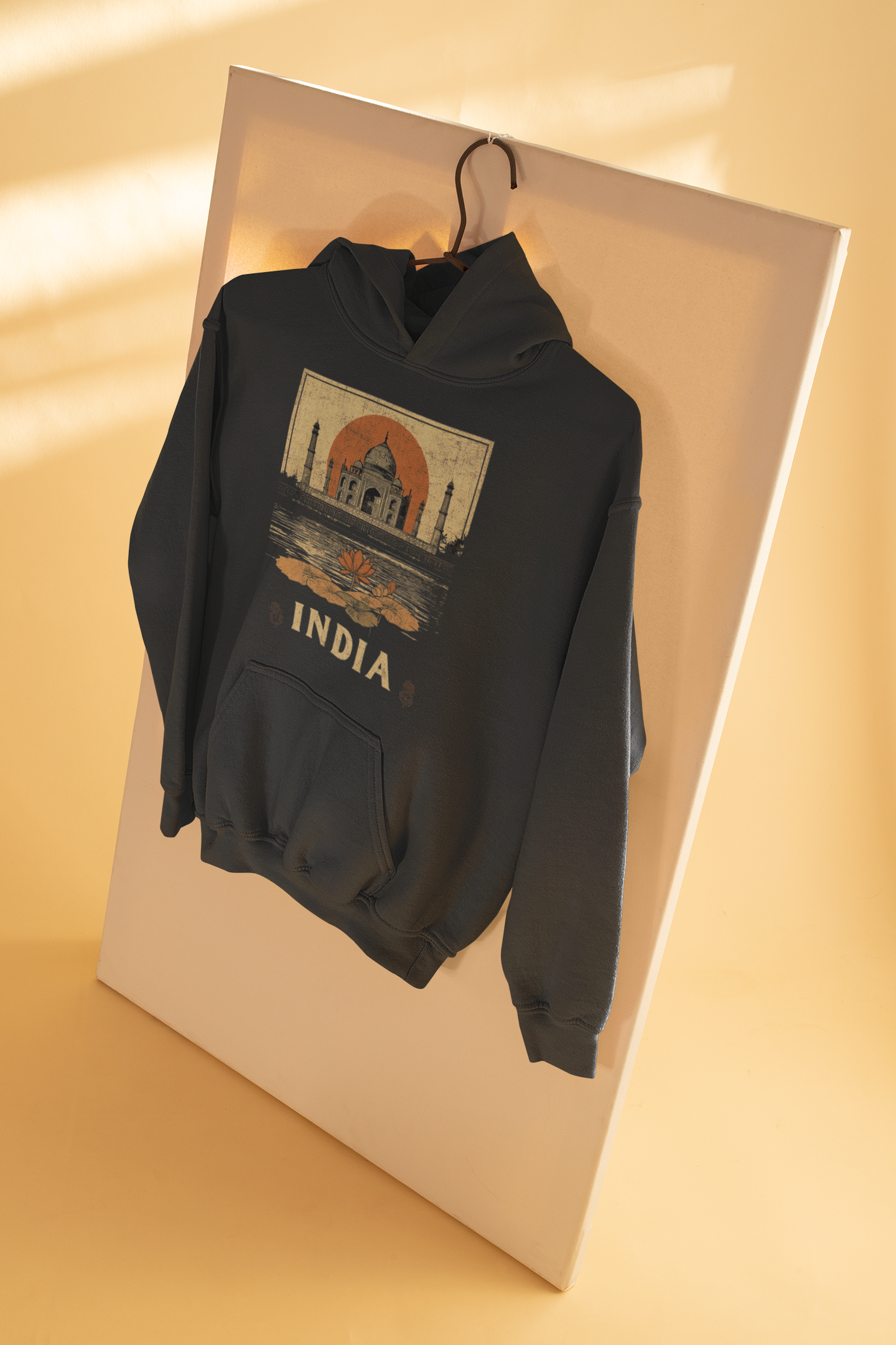Taj Mahal India Graphic Hoodie - Unisex