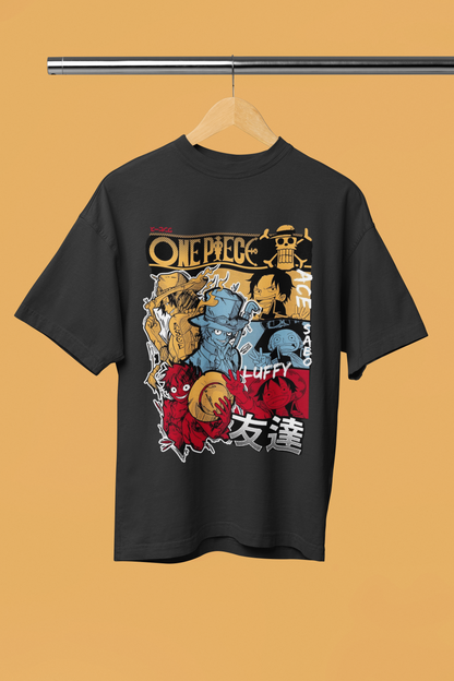 One Piece Graphic Oversized T-Shirt