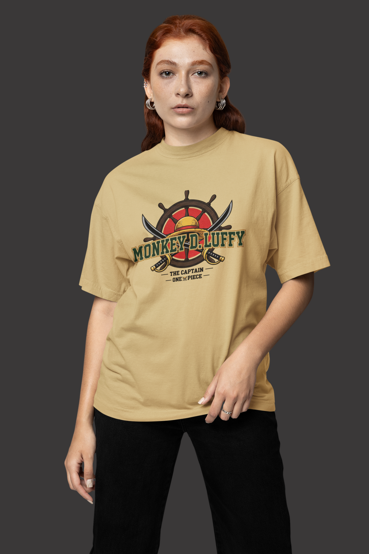 Monkey D. Luffy - The Captain Oversized T-Shirt - Unisex