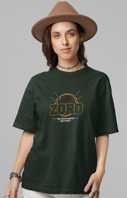 One Piece Zoro Graphic Oversized T-Shirt