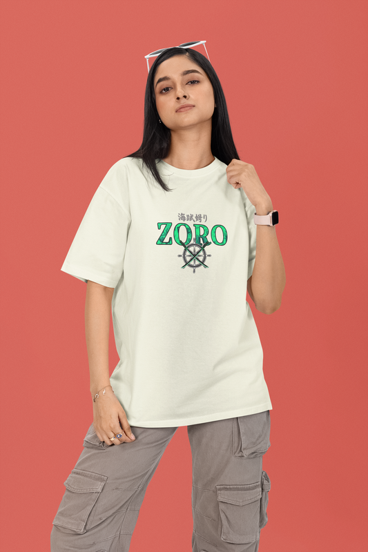 Roronoa Zoro Graphic Oversized T-Shirt - Unisex