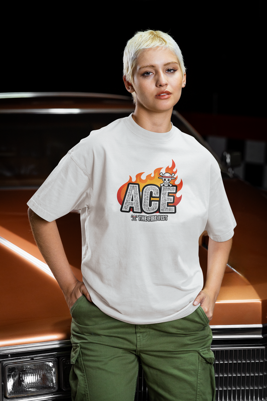 One Piece Ace Oversized T-Shirt