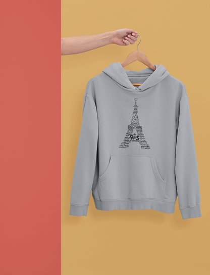 Paris Eiffel Tower Hoodie - Unisex