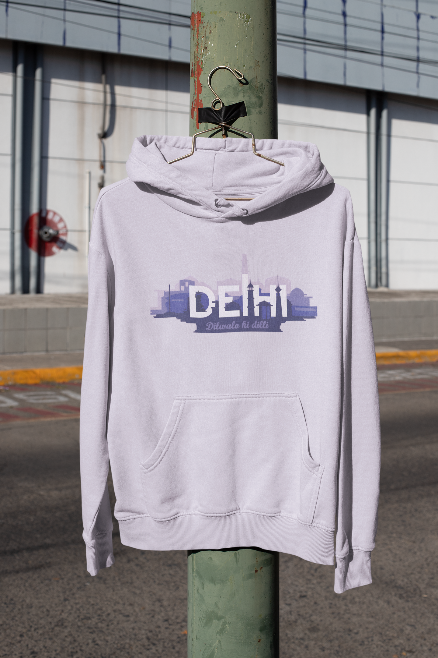Delhi Graphic Hoodie - Unisex