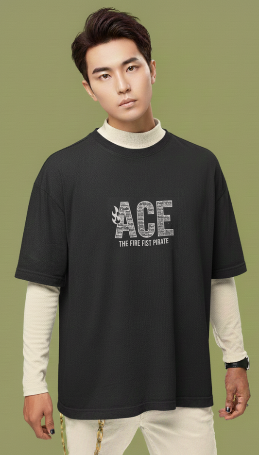 Ace One Piece Oversized T-Shirt