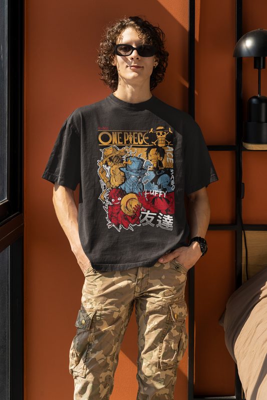 One Piece Graphic Oversized T-Shirt