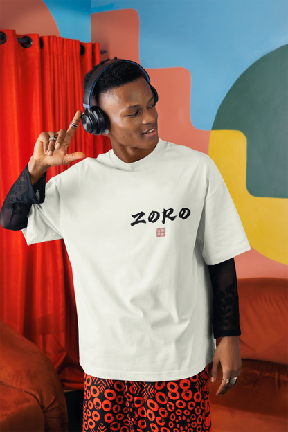 One Piece Zoro Oversized T-Shirt - Unisex