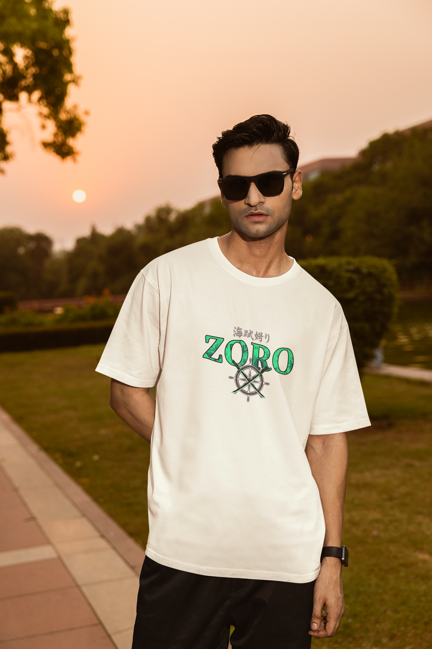 Roronoa Zoro Graphic Oversized T-Shirt - Unisex