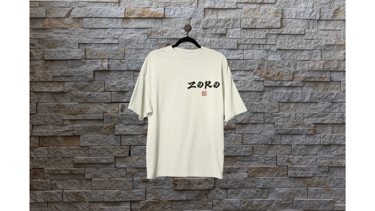 One Piece Zoro Oversized T-Shirt - Unisex