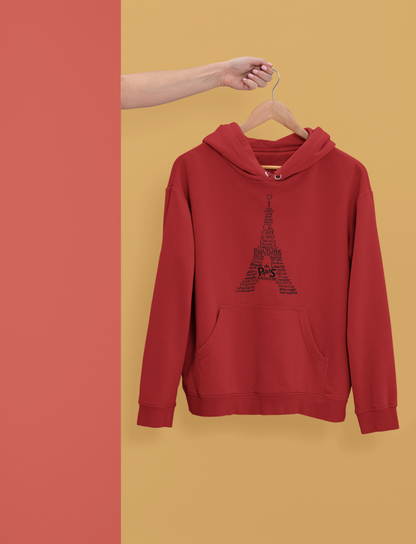 Paris Eiffel Tower Hoodie - Unisex