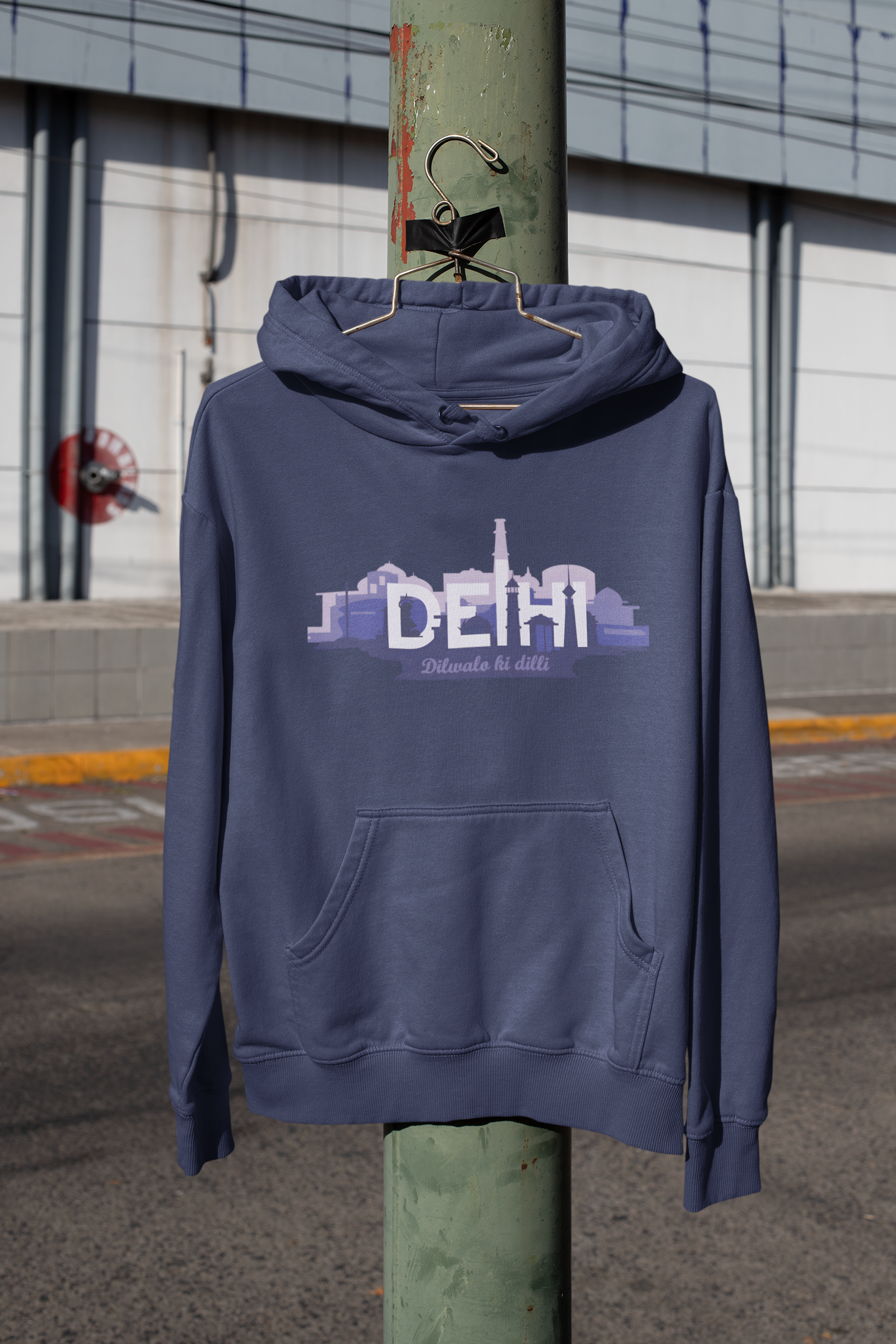 Delhi Graphic Hoodie - Unisex