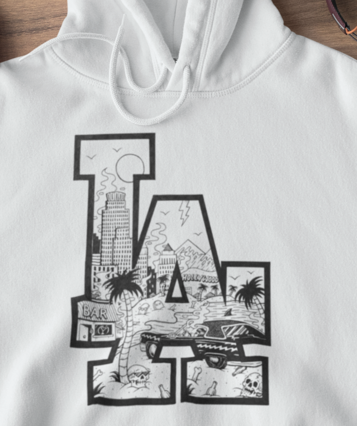 LA Pullover Hoodie - Unisex