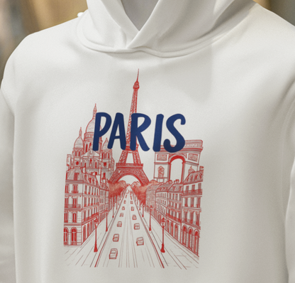 Paris Graphic Hoodie - Unisex