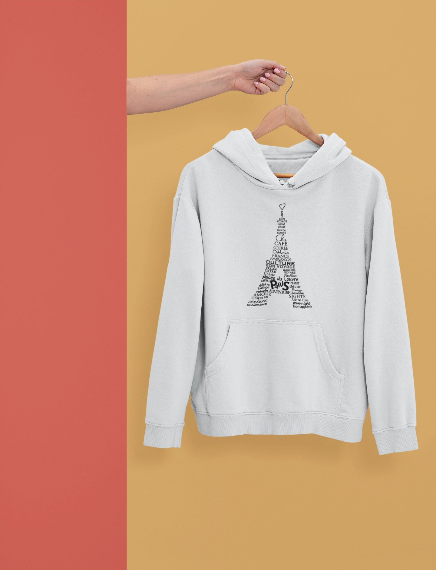 Paris Eiffel Tower Hoodie - Unisex