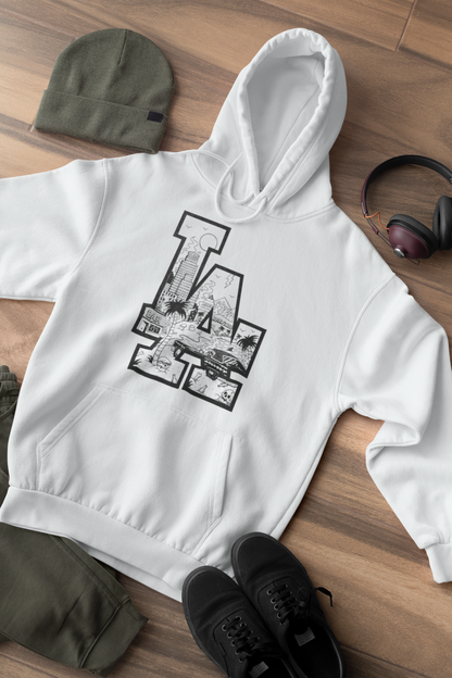 LA Pullover Hoodie - Unisex