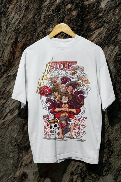 Monkey D Luffy Graphic Oversized T-Shirt
