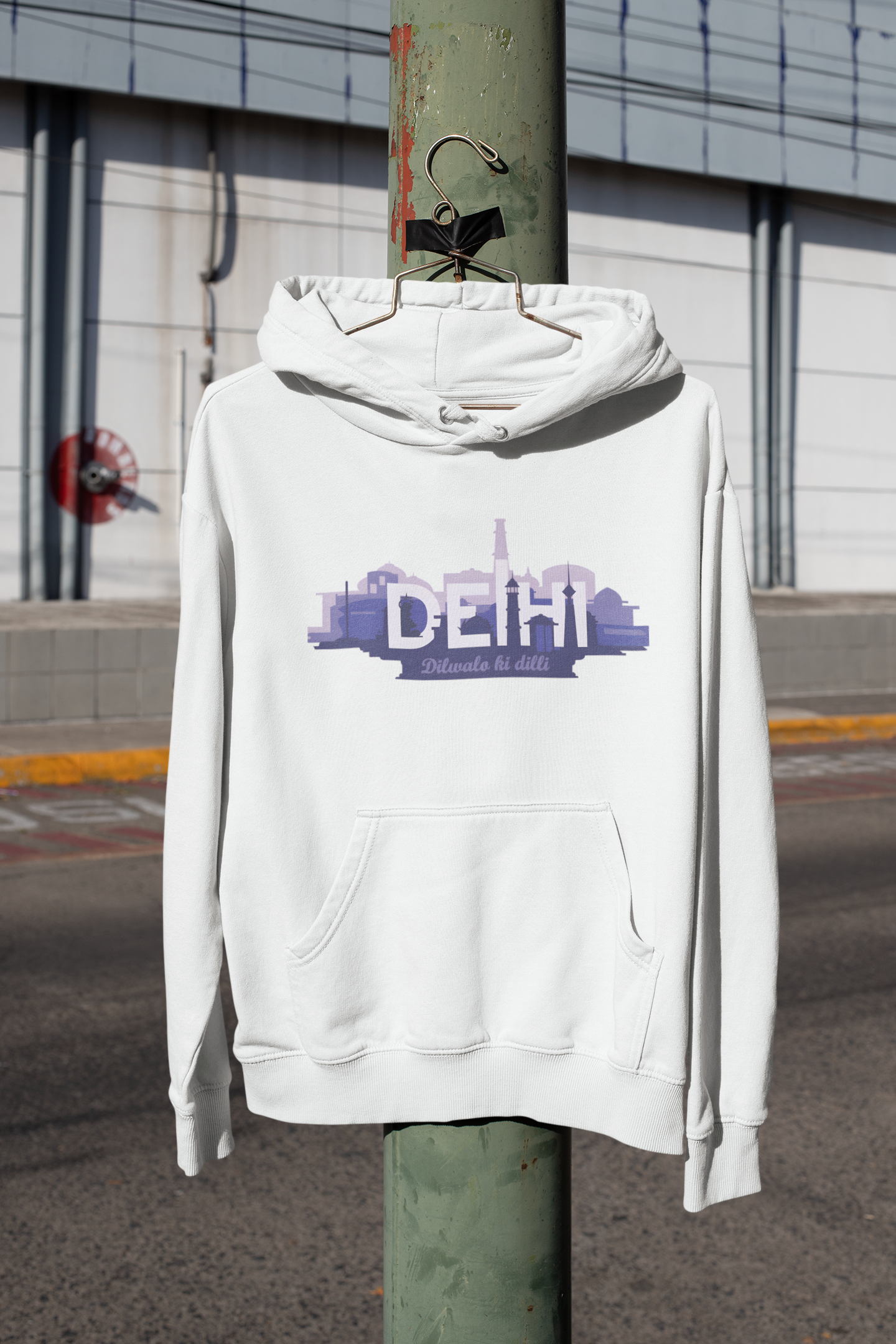 Delhi Graphic Hoodie - Unisex