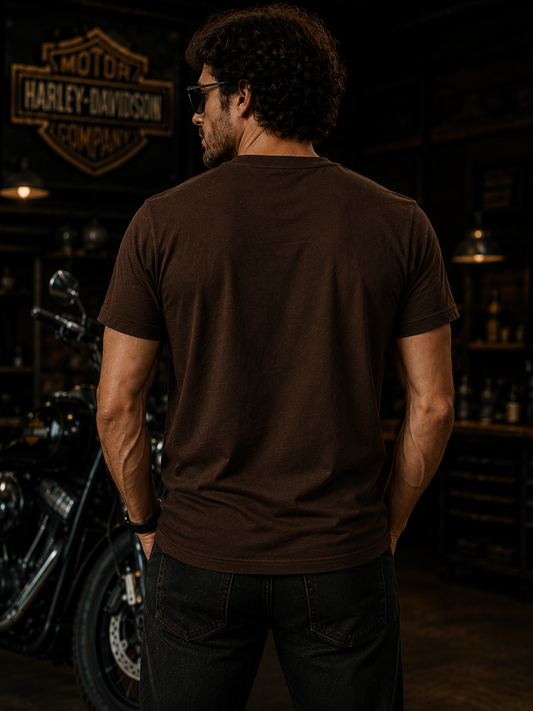 HD MOTOR CYCLES BIKER TSHIRT