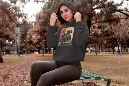 Travel Graphic Pullover Hoodie - Unisex