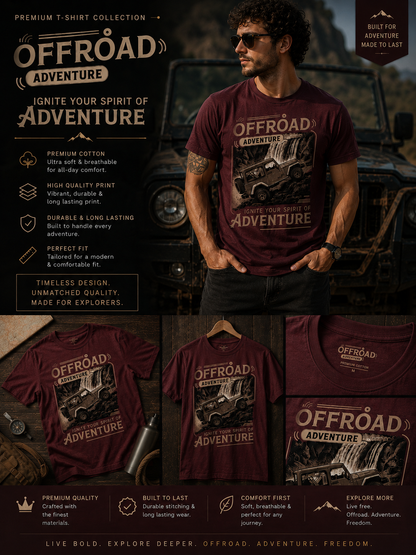 Off Road Adventure Tshirt