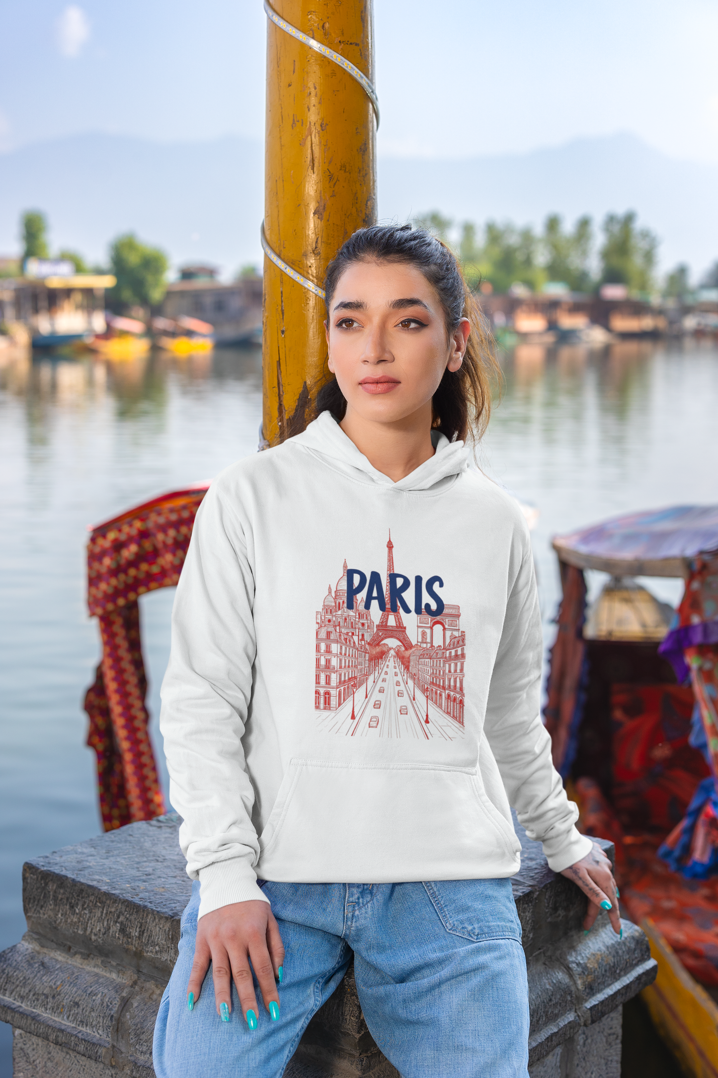 Paris Graphic Hoodie - Unisex