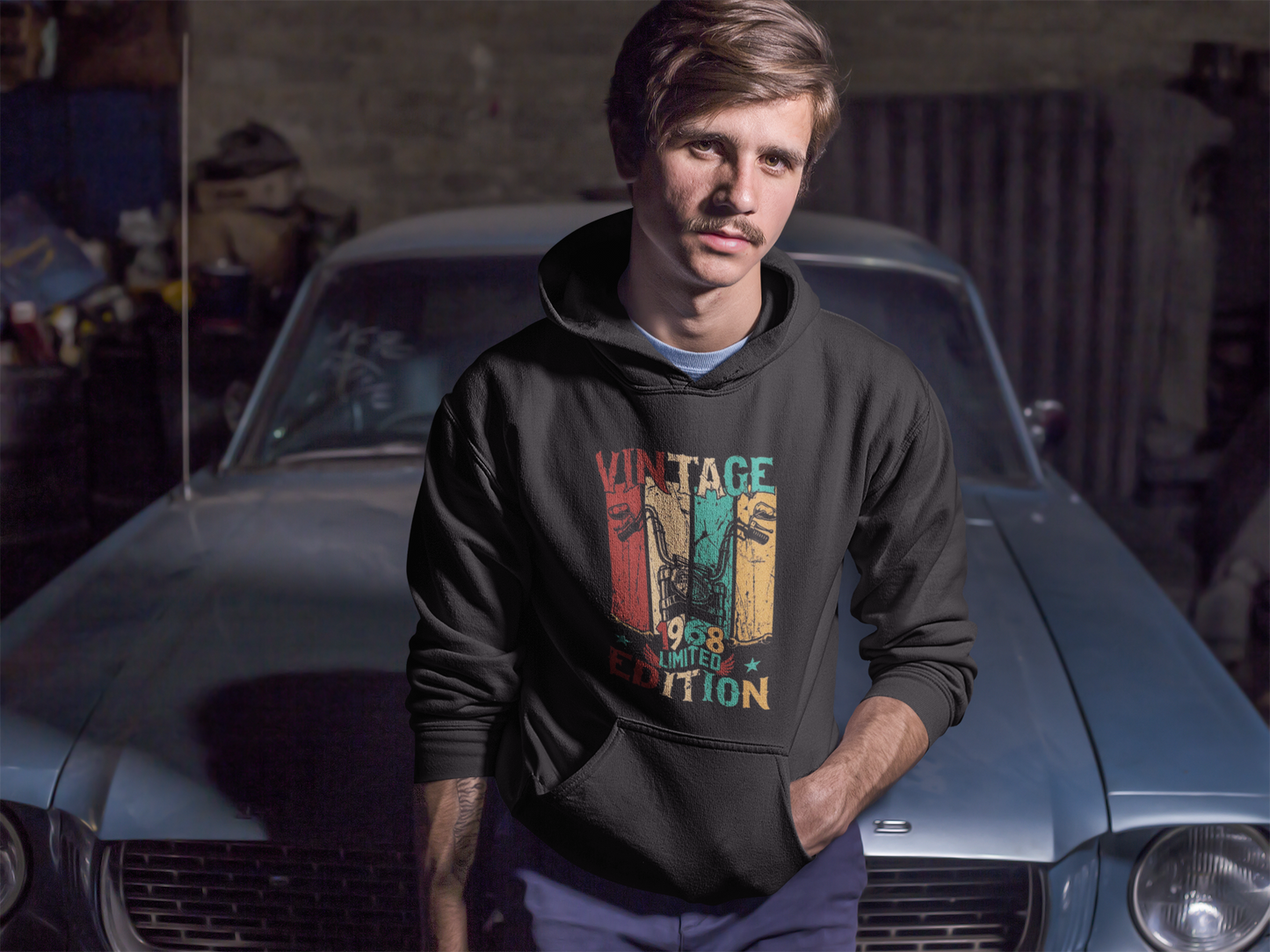 Vintage Edition Pullover Hoodie - Unisex